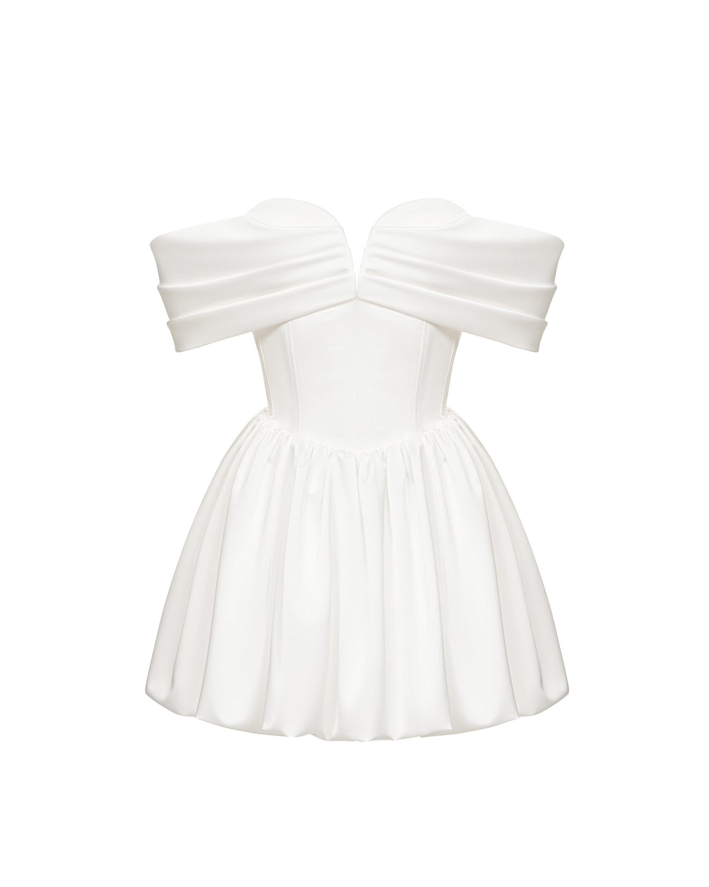 Stunning Corset Dress with Draped Detailing